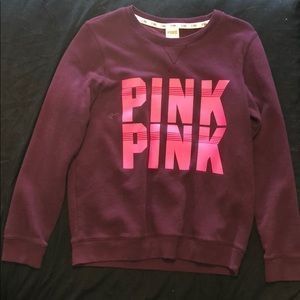 Victorious Secret Maroon Crewneck